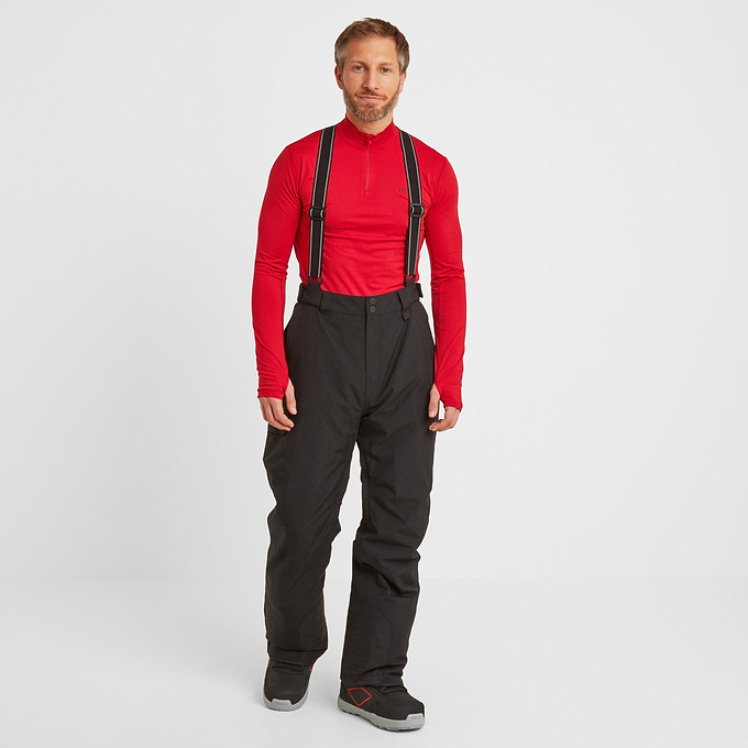 Hurricane Mens Salopettes - Black