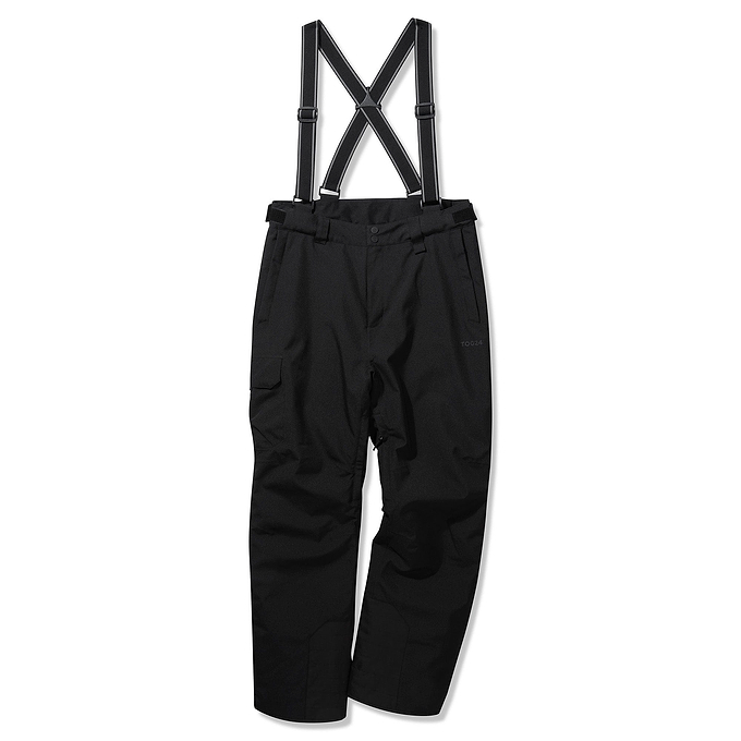 Hurricane Mens Salopettes - Black