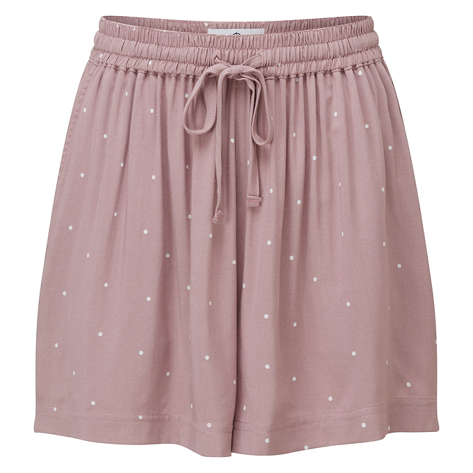 Katerina Womens Shorts - Faded Pink Spot