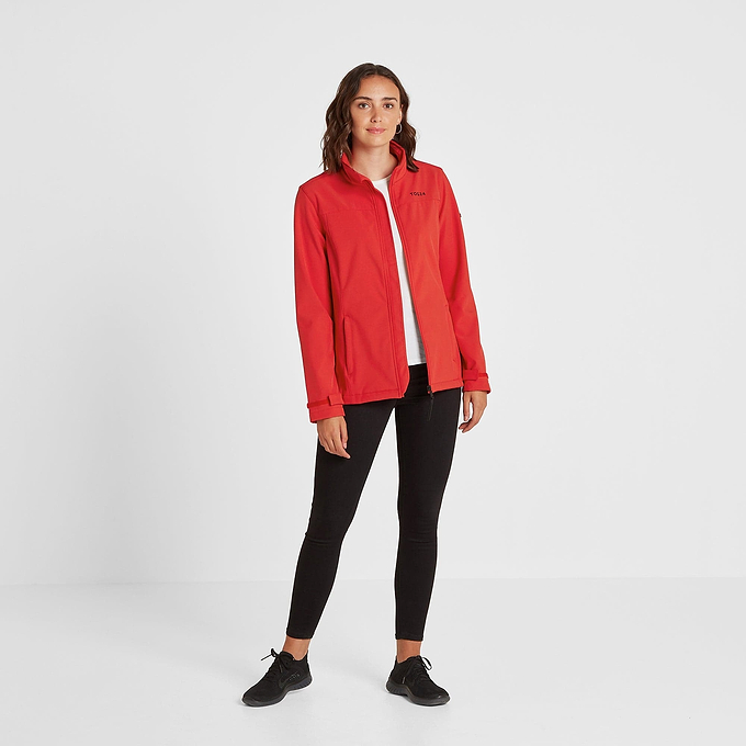 Keld Womens Softshell Jacket - Rouge Red