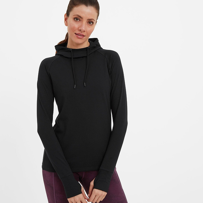 Kellah Womens Tech Hoody - Black
