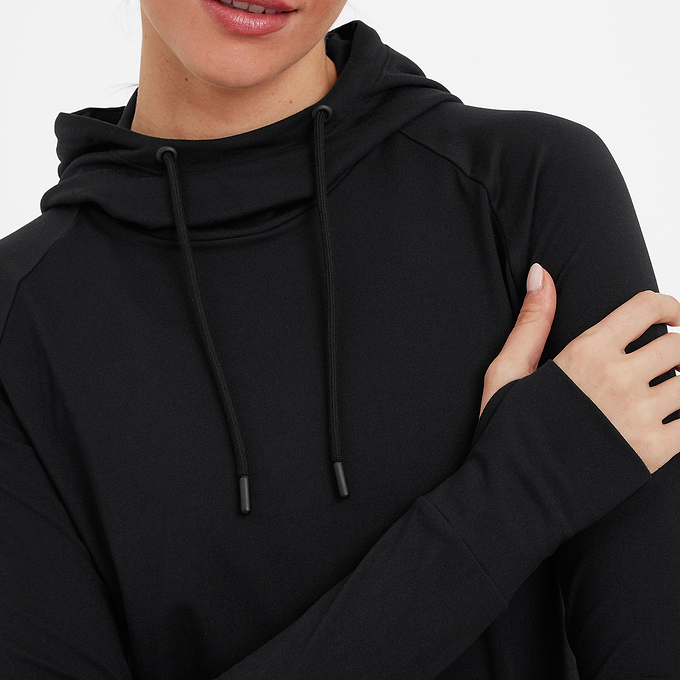 Kellah Womens Tech Hoody - Black
