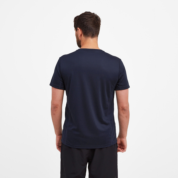 Kennedy Mens Tech T-Shirt - Navy