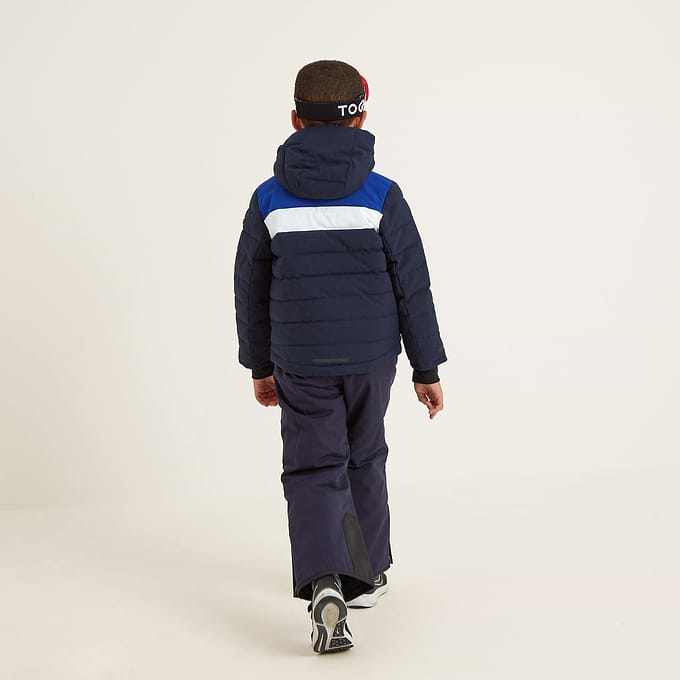 Laithe Kids Ski Jacket - Dark Indigo/Royal Blue