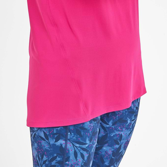 Langan Womens Tech Vest - Vibrant Pink