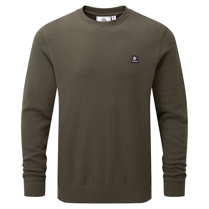 Mellor Mens Sweat - Dark Khaki