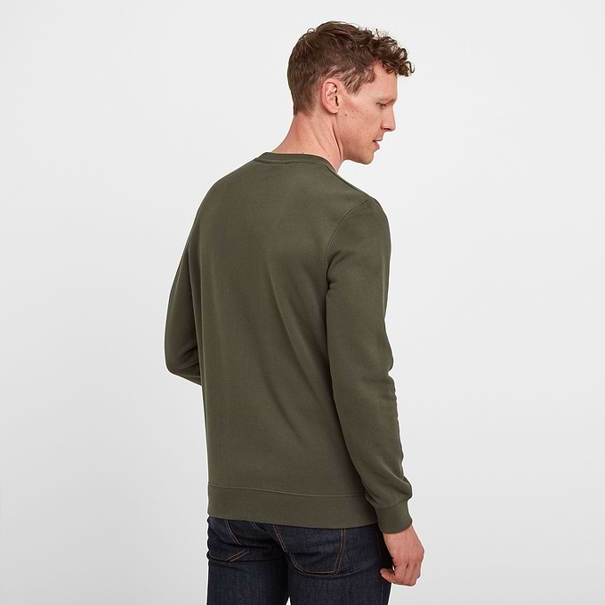 Mellor Mens Sweat - Dark Khaki