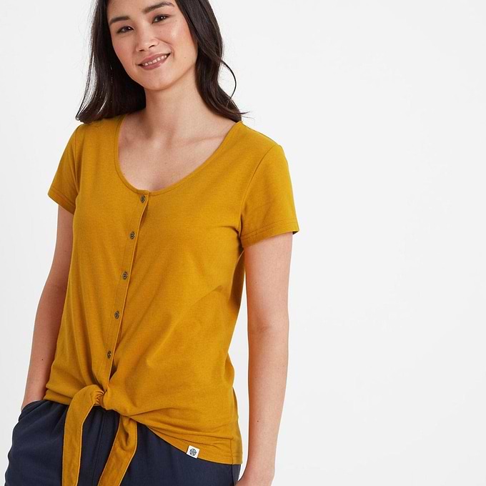 Millie Womens T-Shirt - Golden Yellow