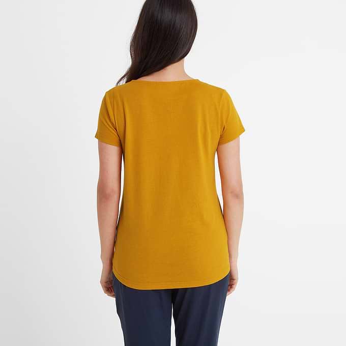 Millie Womens T-Shirt - Golden Yellow