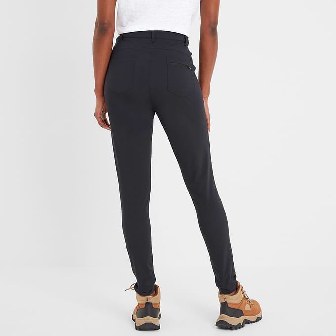 Milton Womens Water Resistant Slim Trouser Short - Black