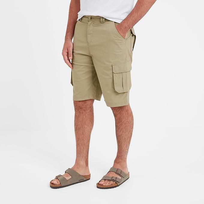 Noble Mens Cargo Shorts - Sand