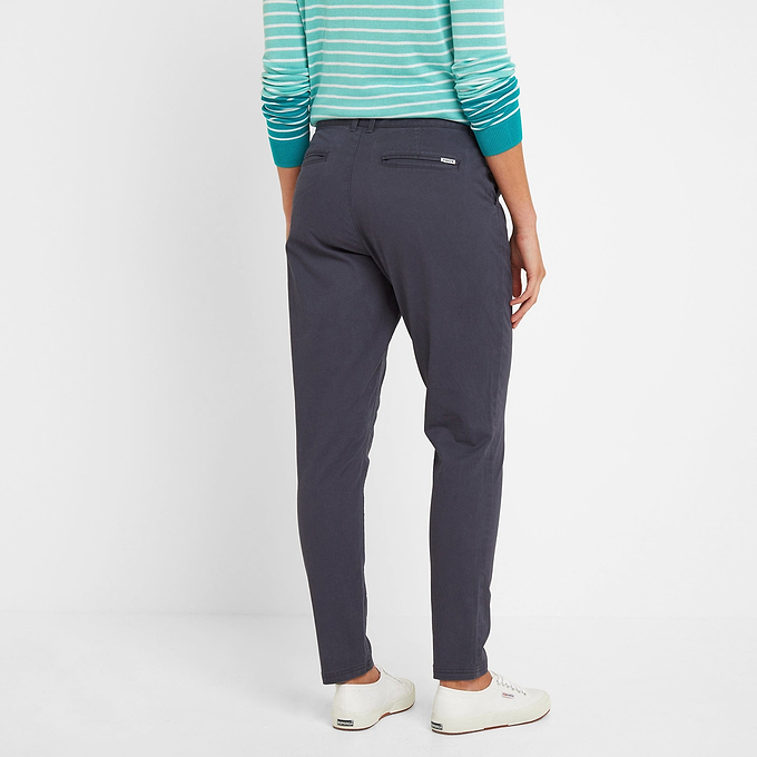 Pickering Womens Chino Trousers Long - Navy