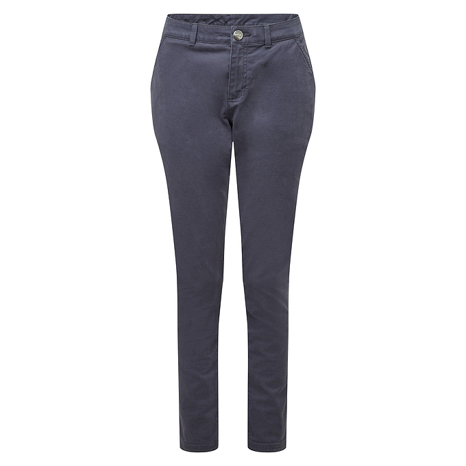 Pickering Womens Chino Trousers Long - Navy