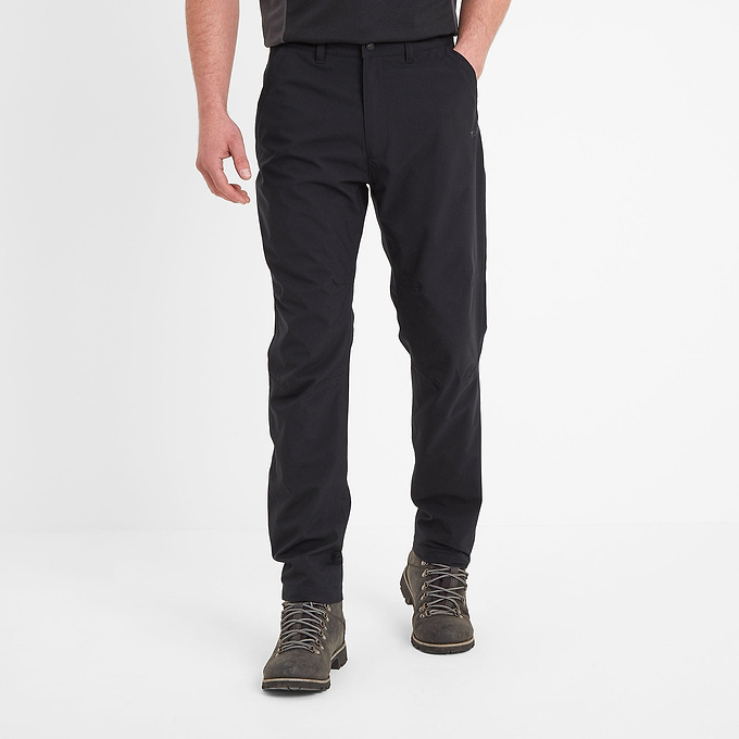 Silsden Mens Waterproof Trousers Regular - Black