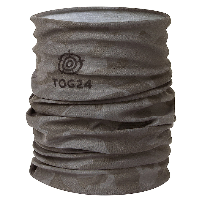 Snood Multifunctional Neck Warmer - Steel Grey Camo