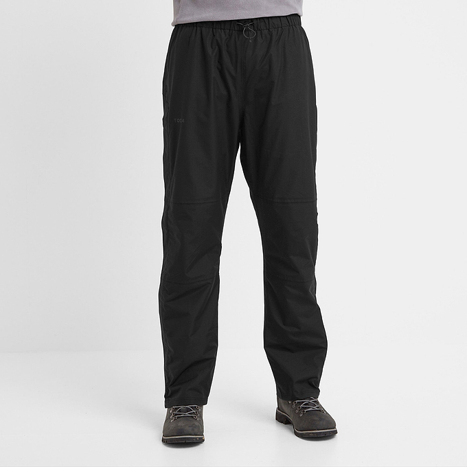 Steward Mens Waterproof Trousers Short - Black