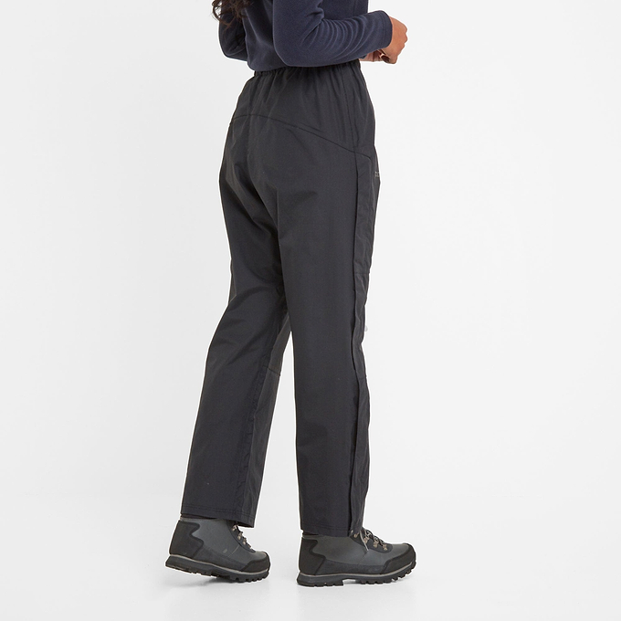 Steward Womens Waterproof Trousers Short - Black