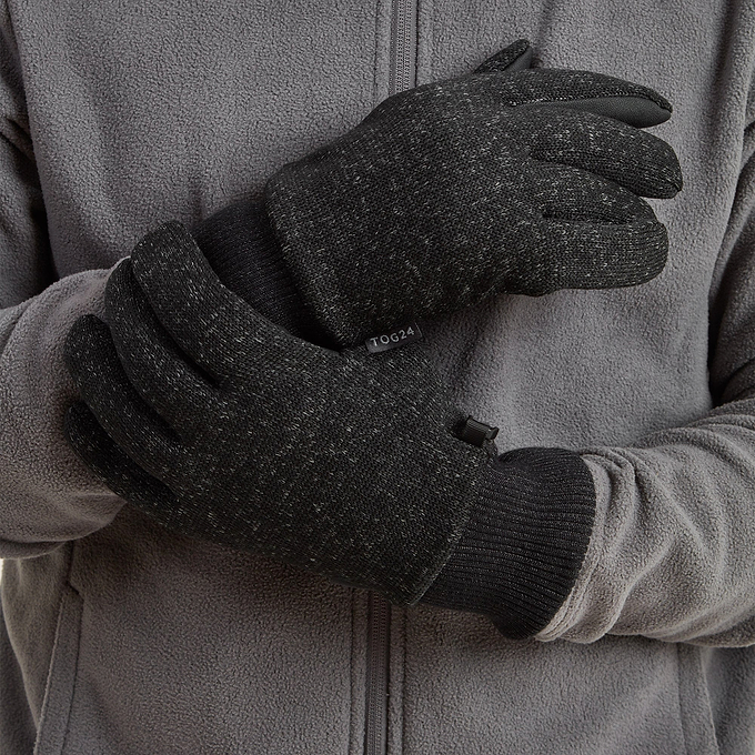 Storm Knitlook Gloves - Grey Marl