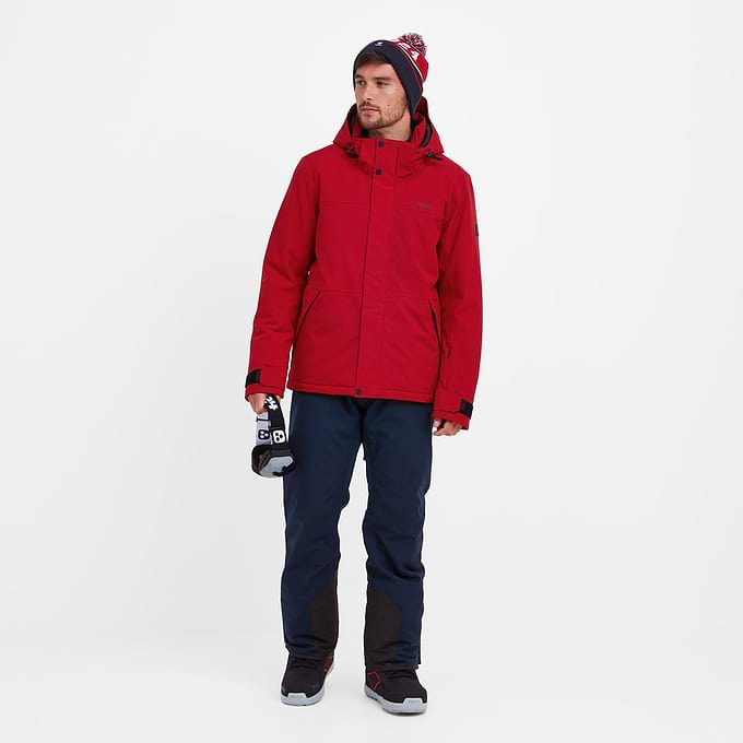 Stratus Mens Ski Jacket - Chilli Red