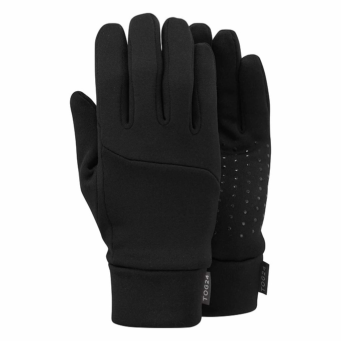 Surge Powerstretch Gloves - Black