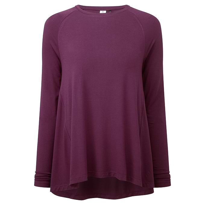 Tanton Womens Tech T-Shirt - Dark Purple