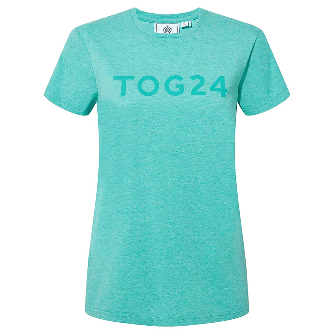 Tasley Womens T-Shirt - Ceramic Blue Marl