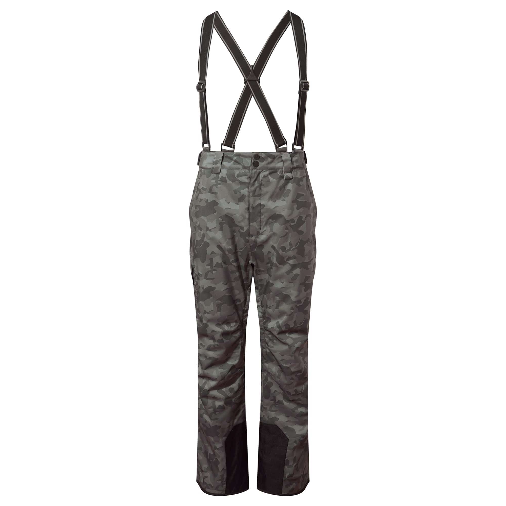 Mens grey ski salopettes sale