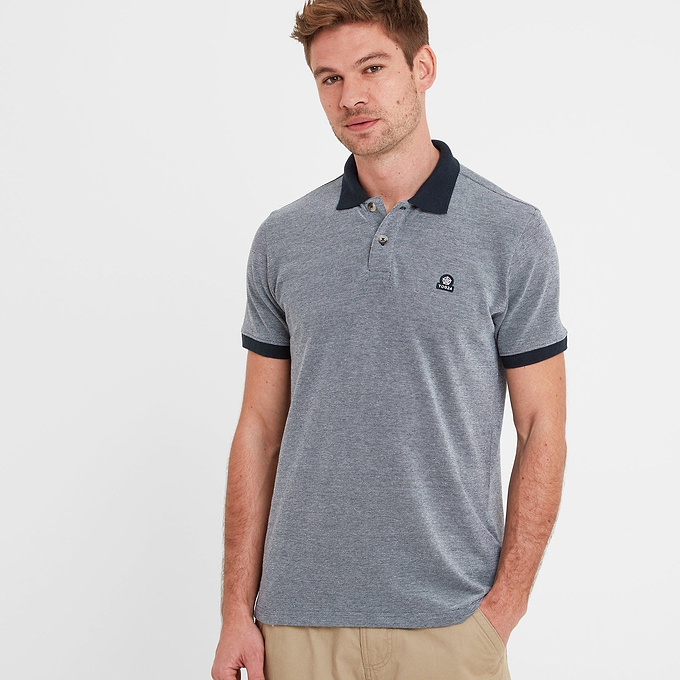 Tointon Mens Polo Shirt - Dark Indigo