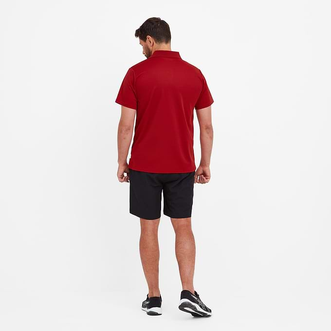 Torres Mens Tech Polo - Chilli