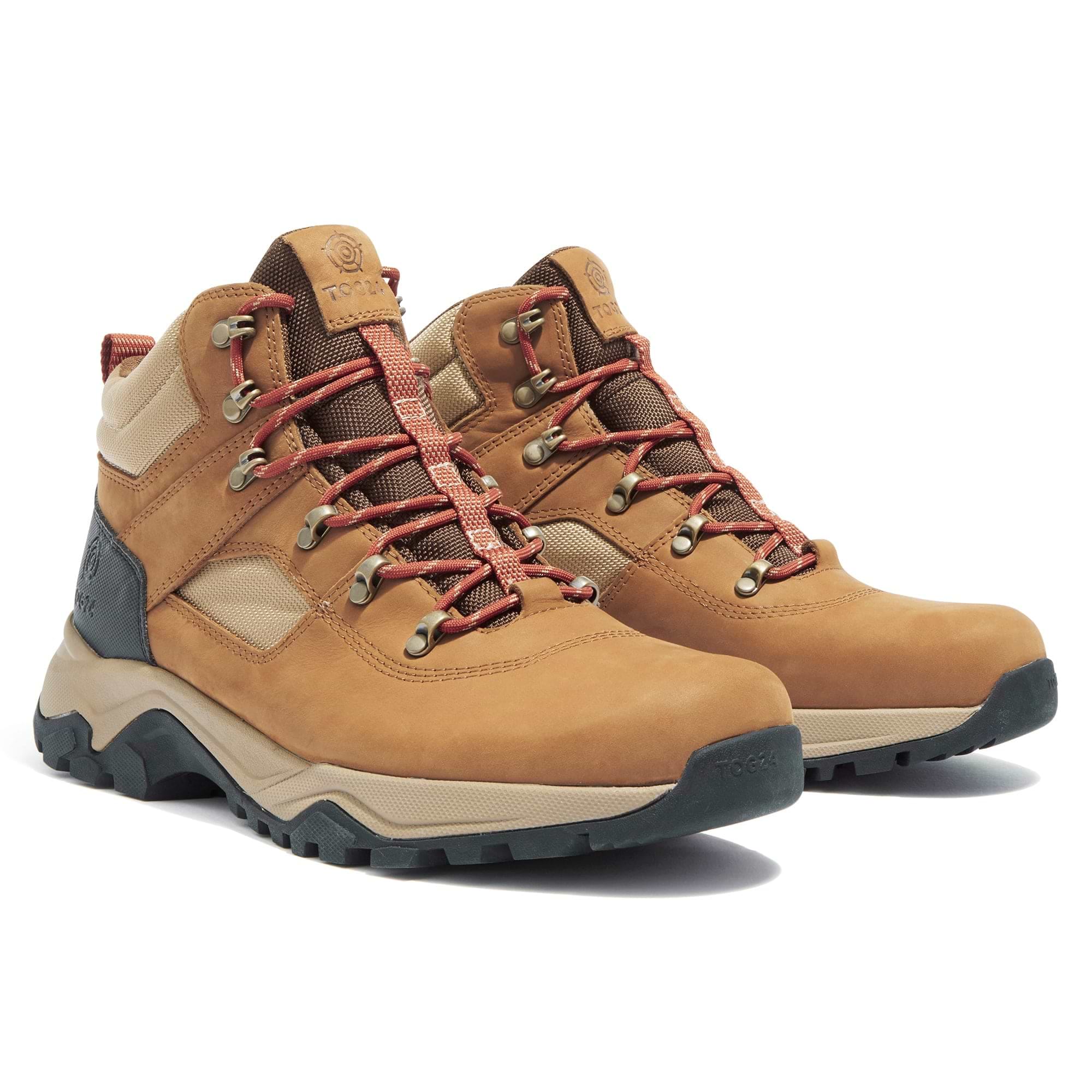 Light brown hiking boots deals