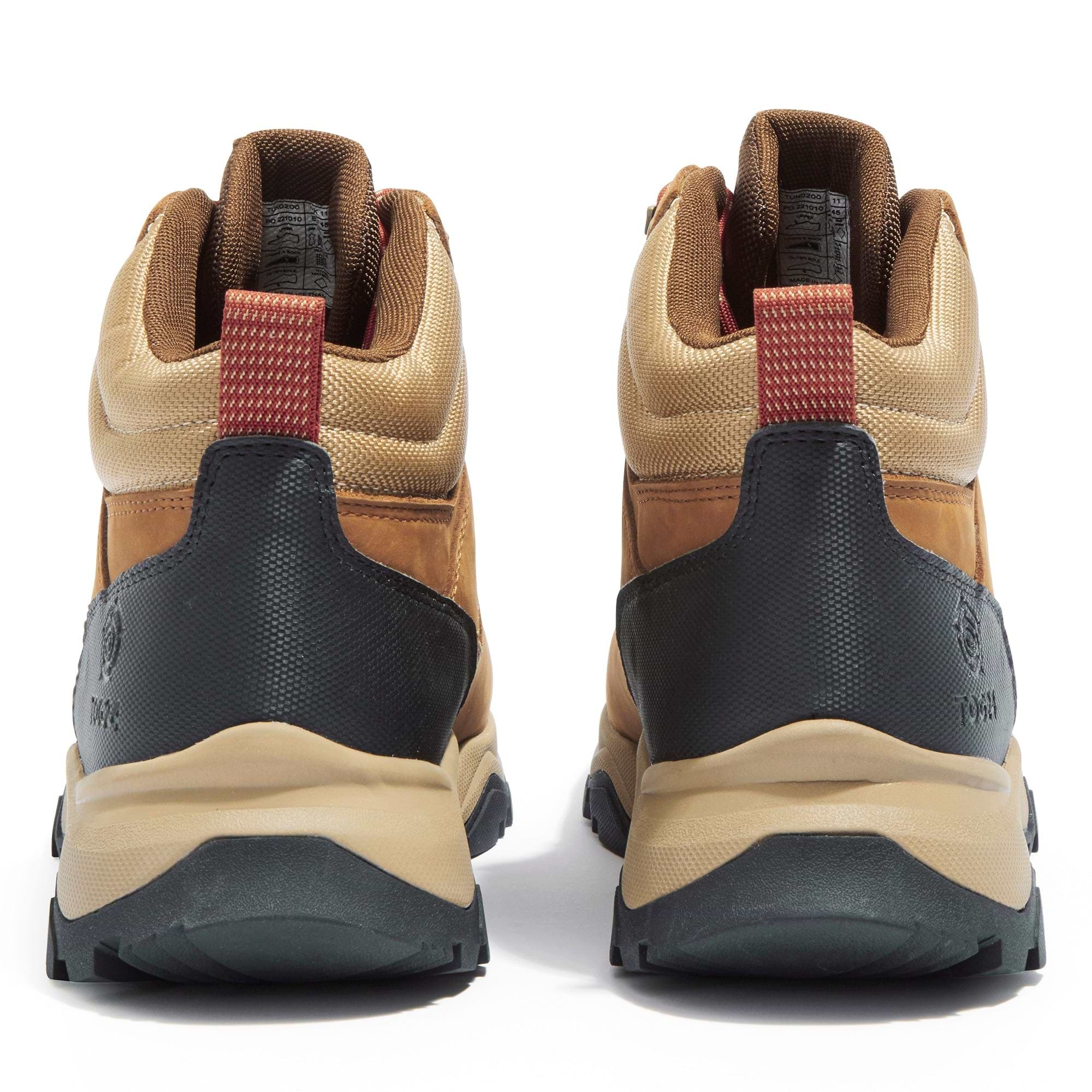 Mens tan walking boots hot sale