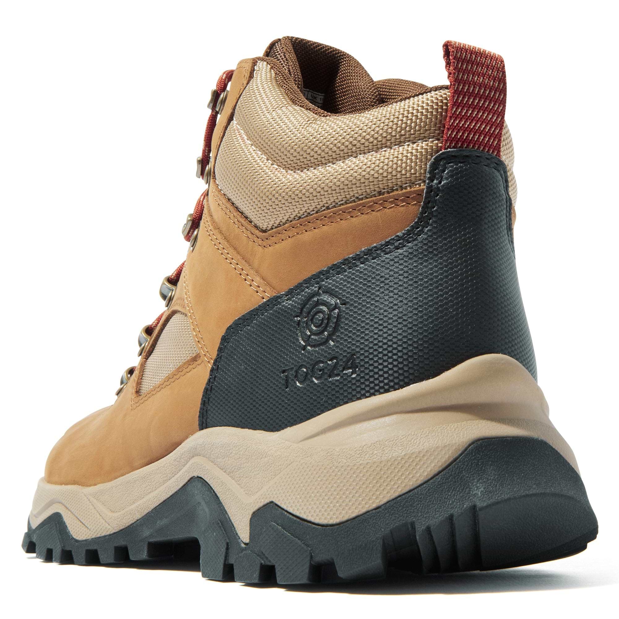 Tan walking boots best sale