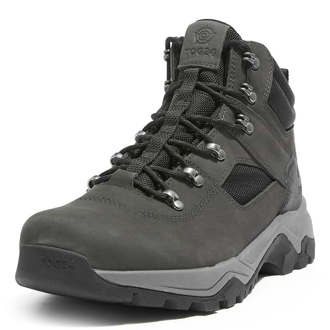 Tundra Mens Walking Boots - Charcoal Grey