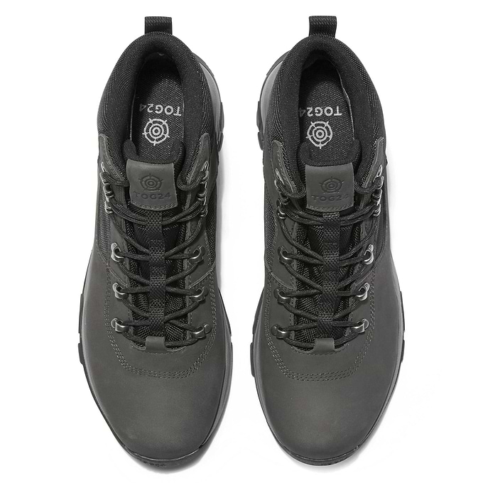 Tundra Mens Walking Boots - Charcoal Grey
