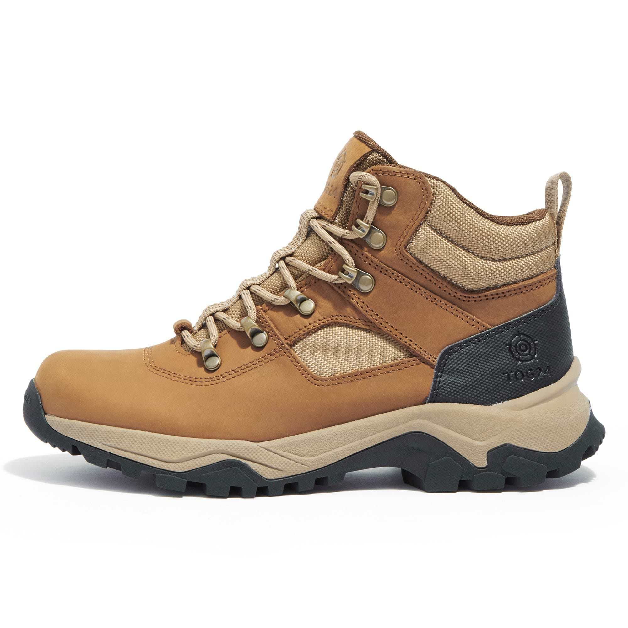 Tan walking boots womens on sale