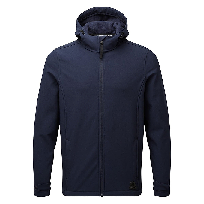 Valley Mens Softshell Hoody - Navy