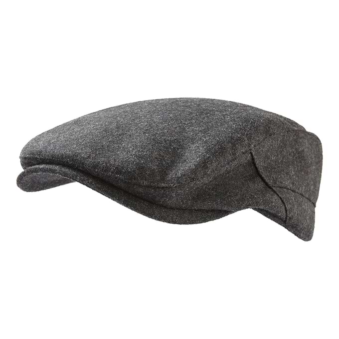 Weighton Knit Flat Cap Dark Grey Marl – TOG24