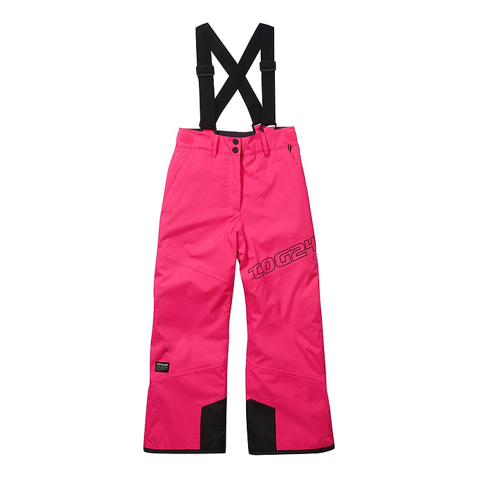 Boundary Kids Milatex Ski Salopettes - Neon