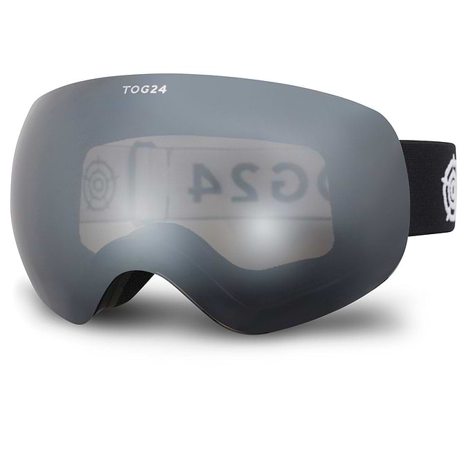 cat 3 ski goggles Megeve Cat 3 Lens Goggles Matt Black/Silver – TOG24