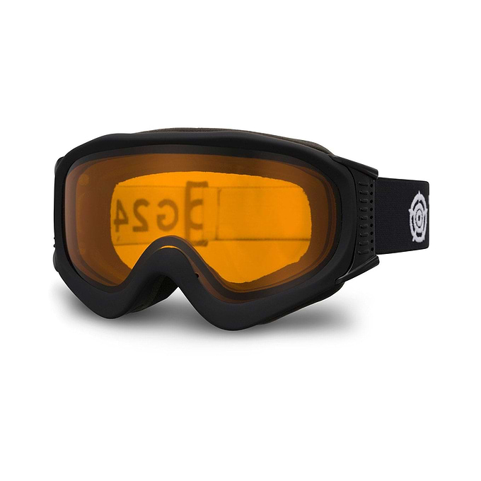 St Anton Cat 2 Lens Goggles - Matt Black/Orange