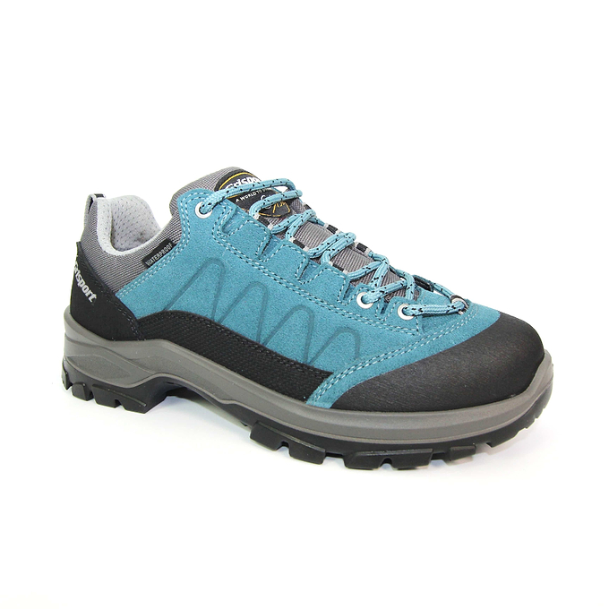 Grisport Lady Kratos-Lo Walking Shoe - Pale Blue