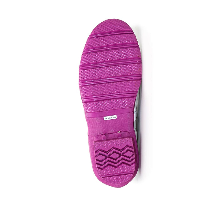Lunar Polka Dot Wellington - Purple