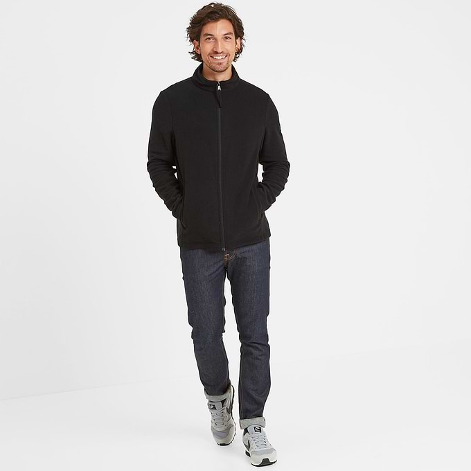 Shire Mens Fleece Jacket - Black