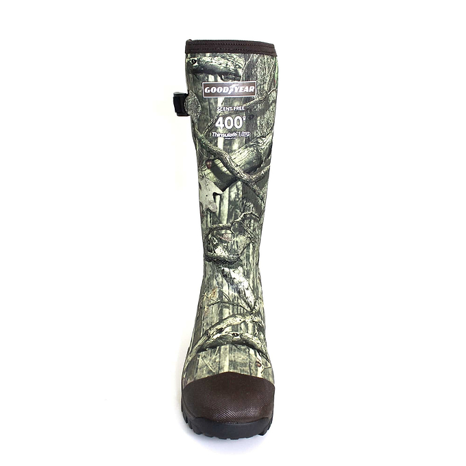 Goodyear Swamp Camo Wellington - Brown