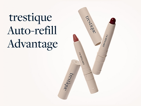 Auto-refill makeup advantages