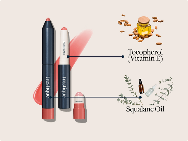 trestique Prime + Shine Lip Crayon
