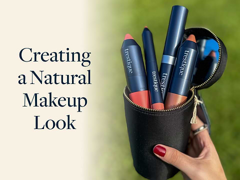Creating a Natural Makeup Look with trestique