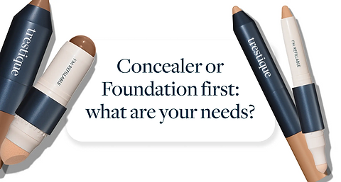 Concealer or Foundation First: What are Your Needs?