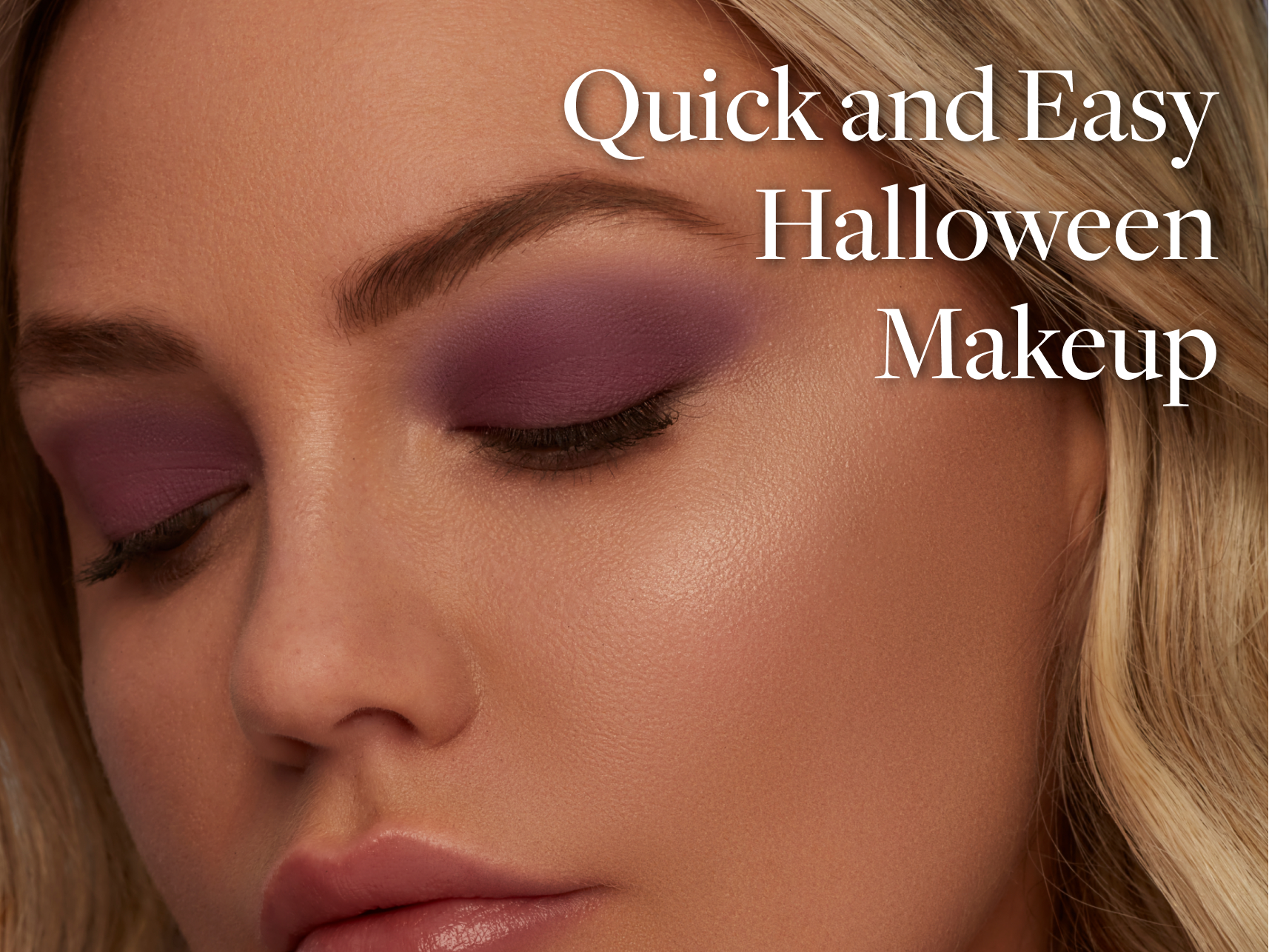 Quick and Easy: Last Minute Halloween Makeup