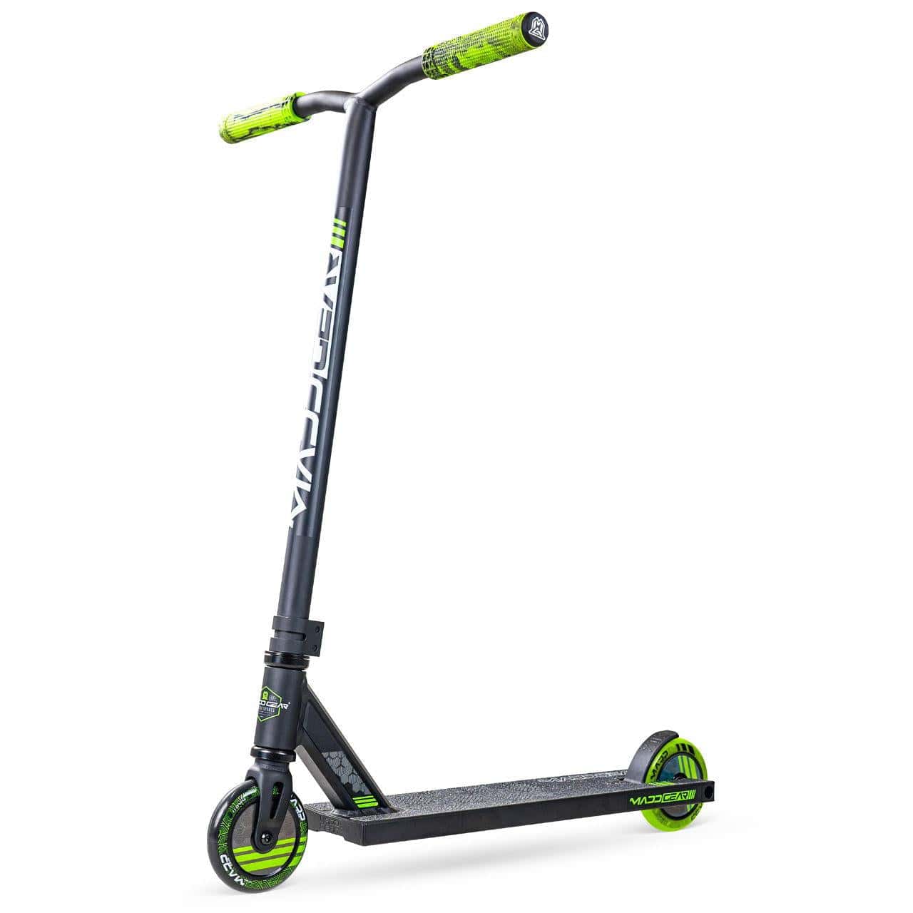 Madd Gear MG 3 Zen Complete Stunt Scooter - Black / Lime — Skates